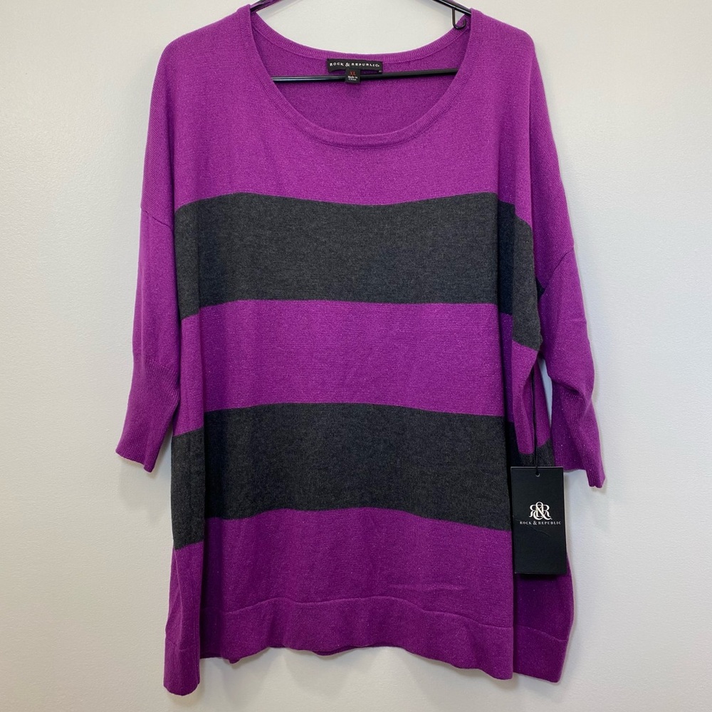 NWT Rock & republic shimmery sweater